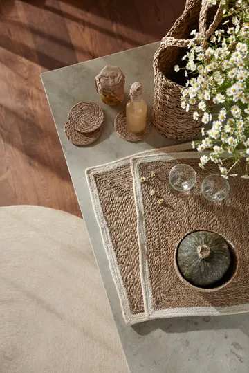 Set de table Emil - naturel-blanc - Dixie