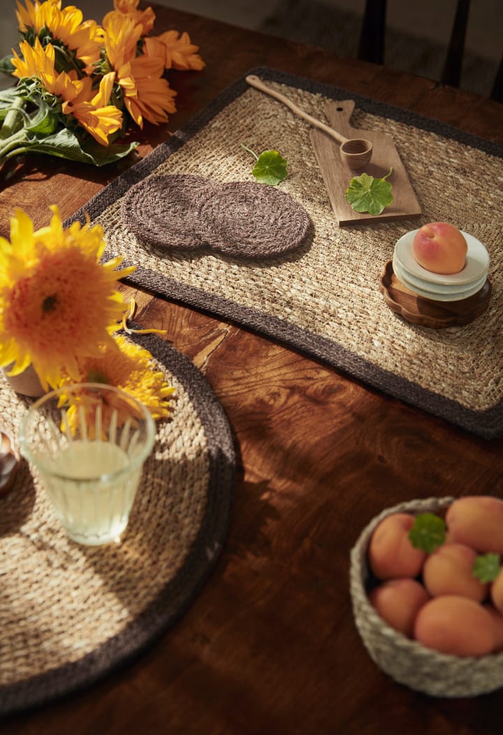 Set de table Emil, Naturel-Brun Dixie
