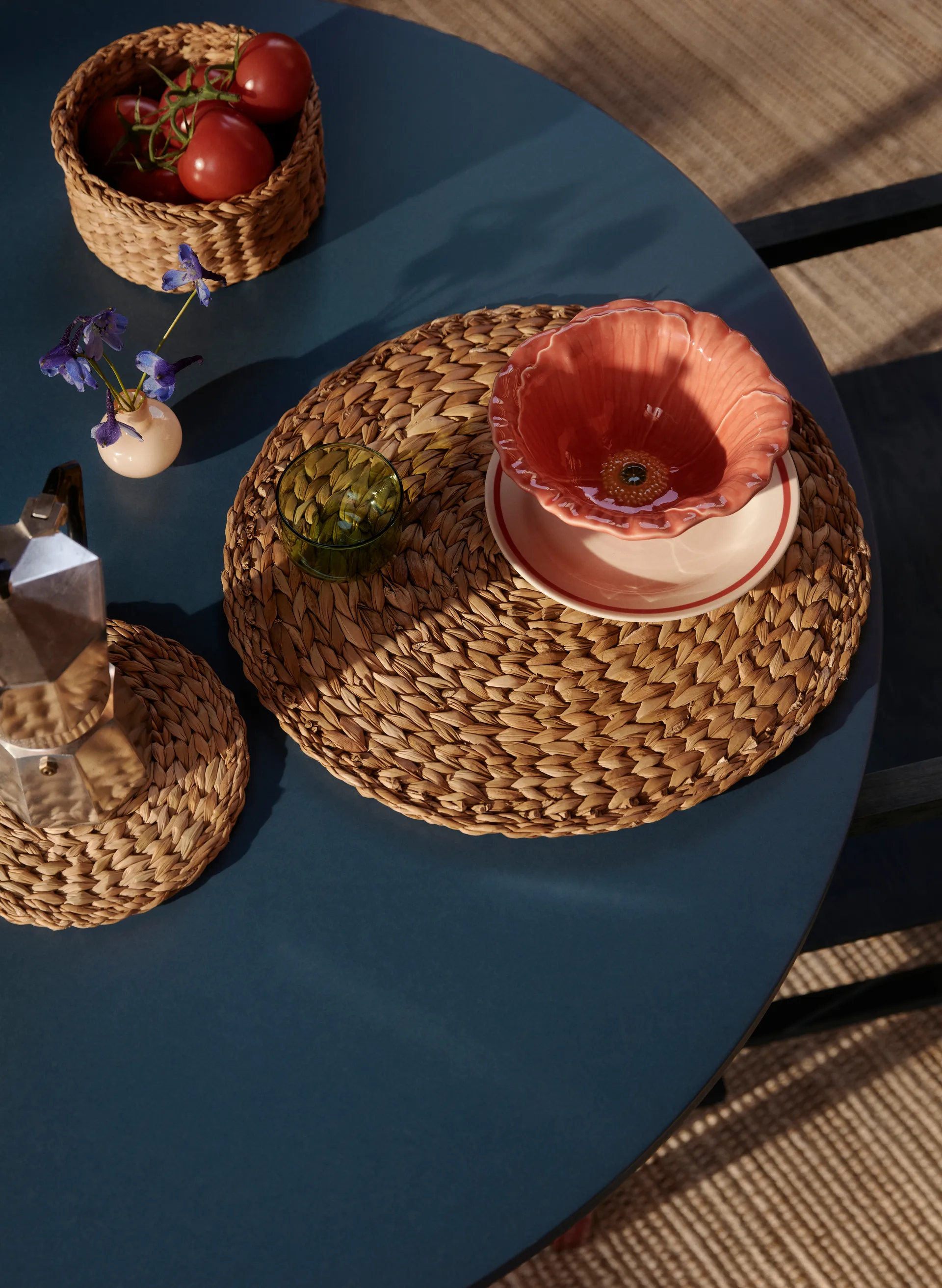 Set de table Esther Ø 38 cm, Natural Dixie