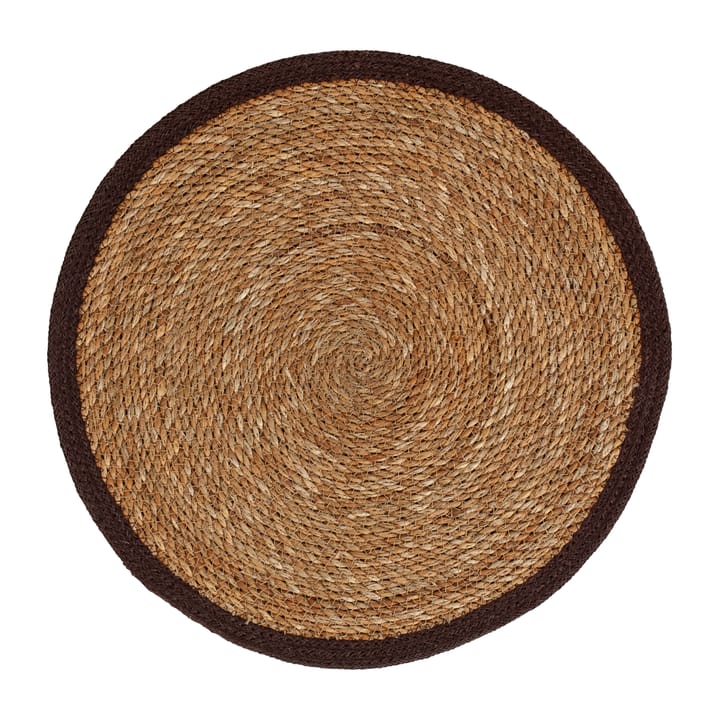 Set de table rond Emil - Naturel-Brun - Dixie