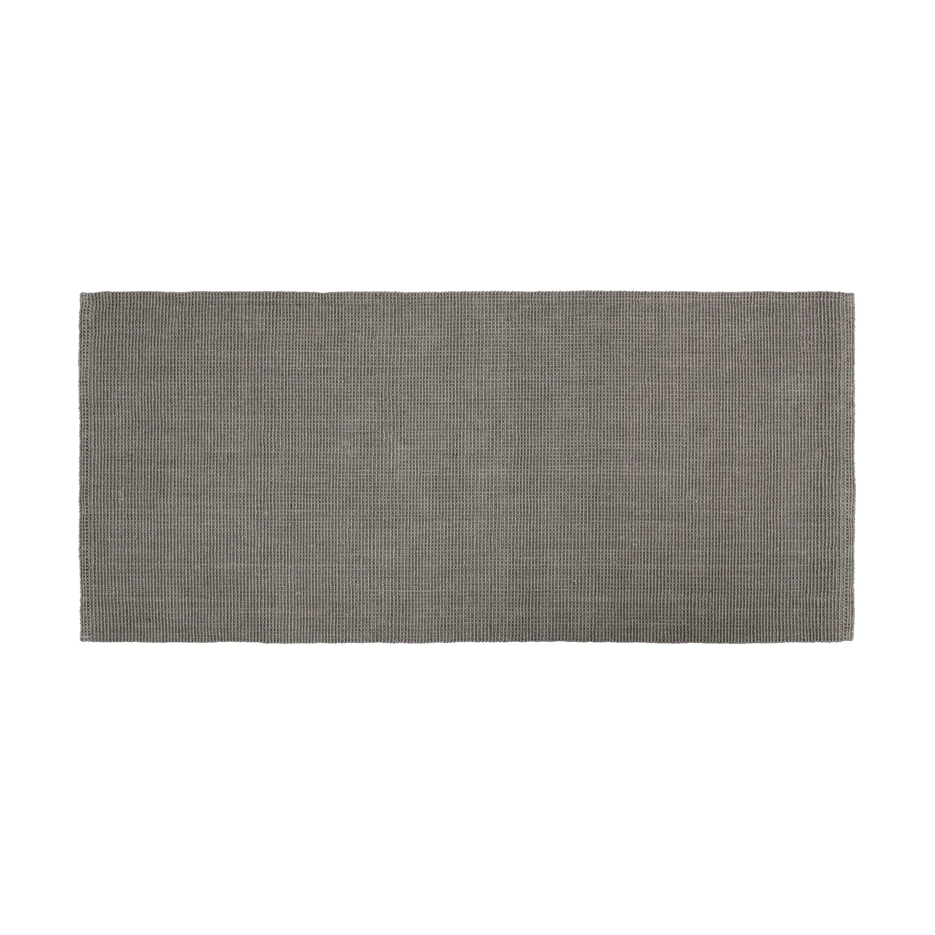 Tapis de jute Fiona 80x180 cm, Gris ciment Dixie