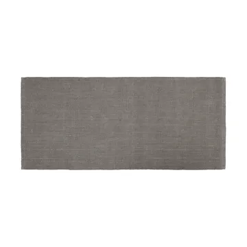 Tapis de jute Fiona 80x180 cm - Gris ciment - Dixie