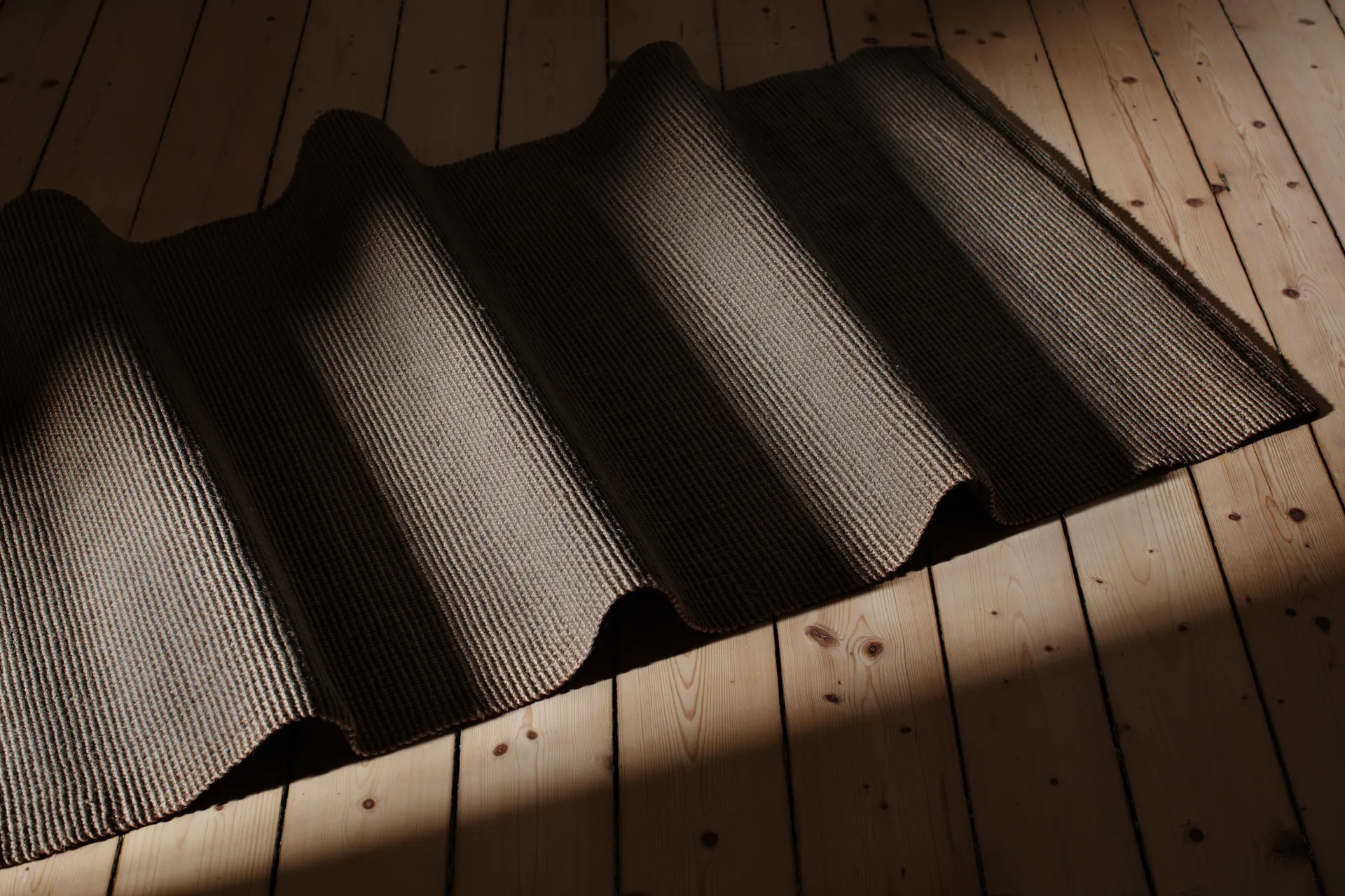 Tapis de jute Fiona café, 180x80 cm Dixie