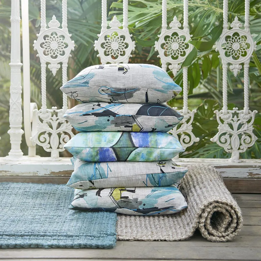 Tapis de jute Ocean, 90x60 cm Dixie