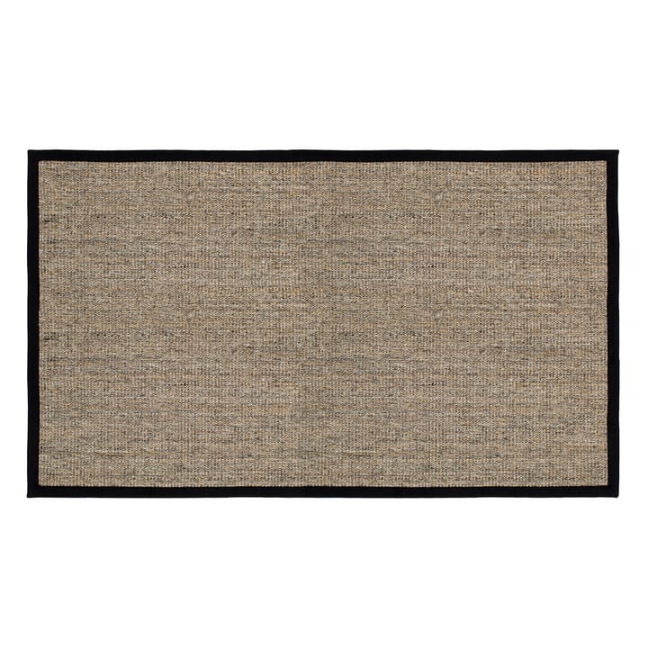 Tapis de porte Jenny Sisal Nature-noir - 70x120 cm - Dixie