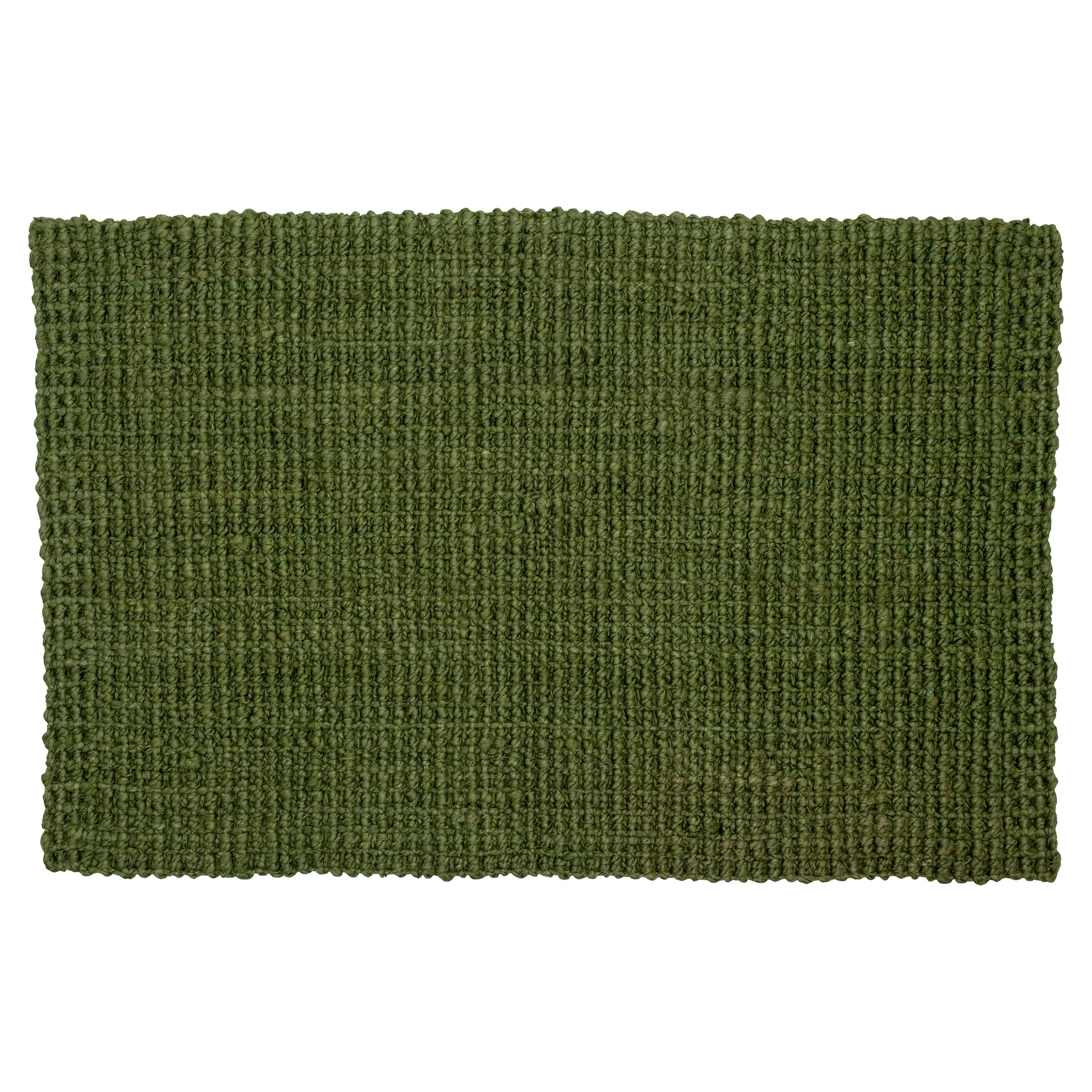 Tapis de porte Jute dark green, 60x90 cm Dixie