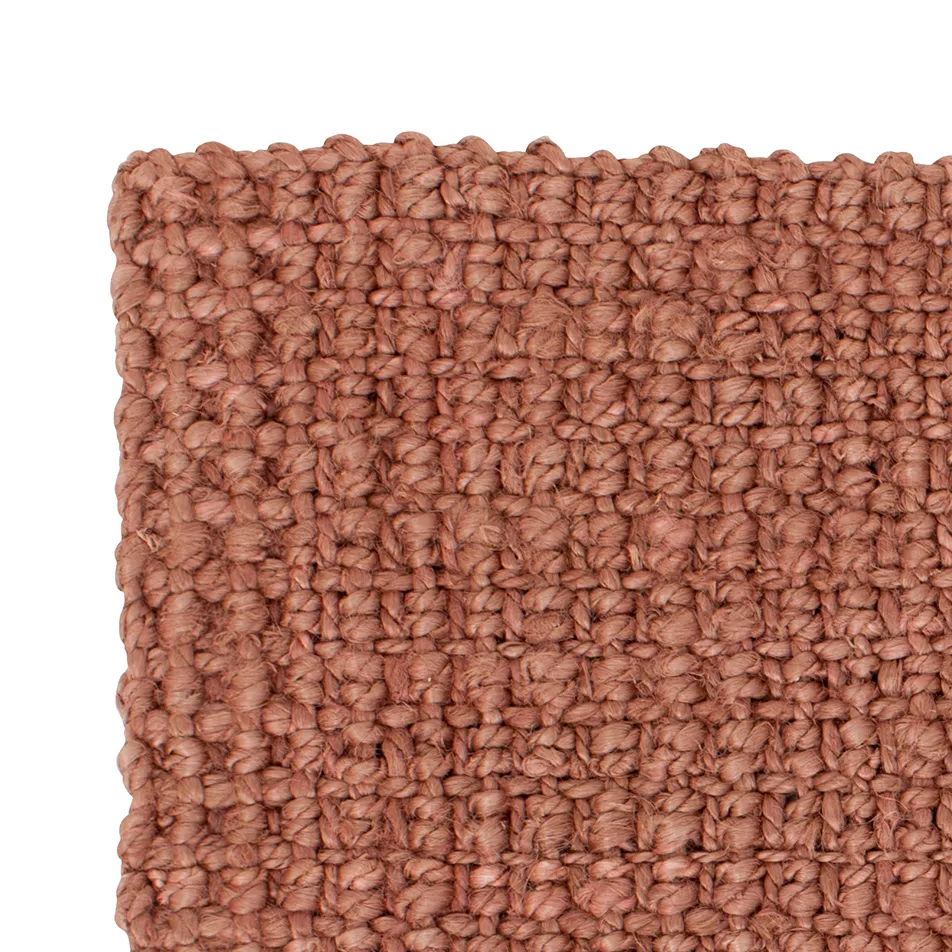 Tapis de porte Jute old rose, 60x90 cm Dixie
