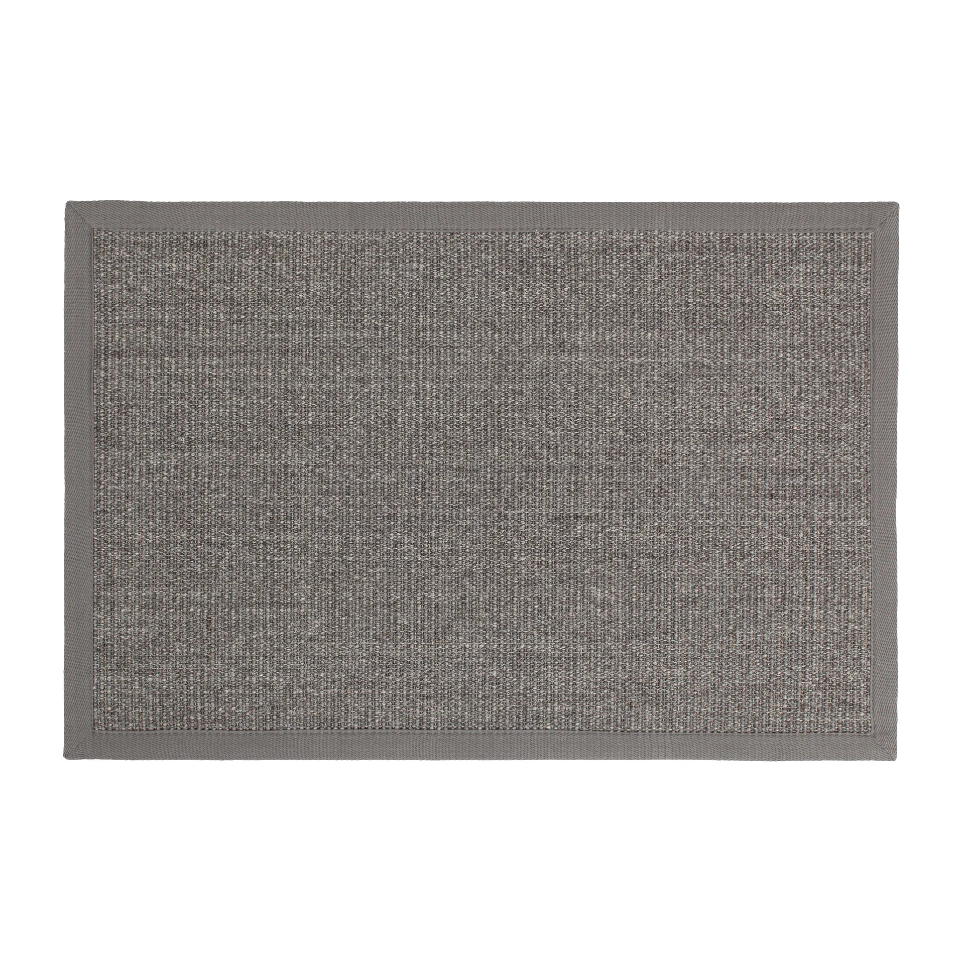 Tapis de porte Sisal gris, 60x90 cm Dixie