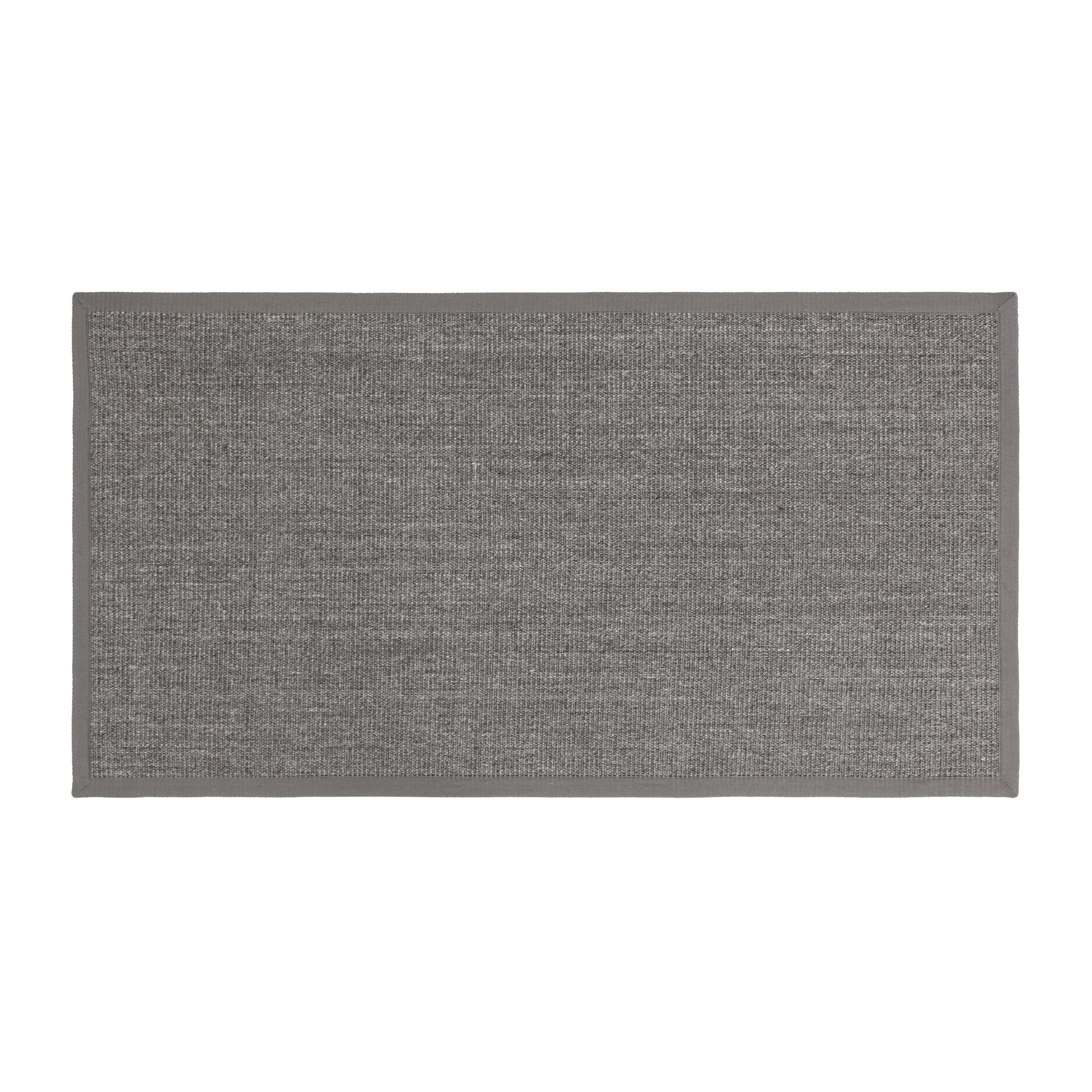 Tapis de porte Sisal gris, 80x150 cm Dixie