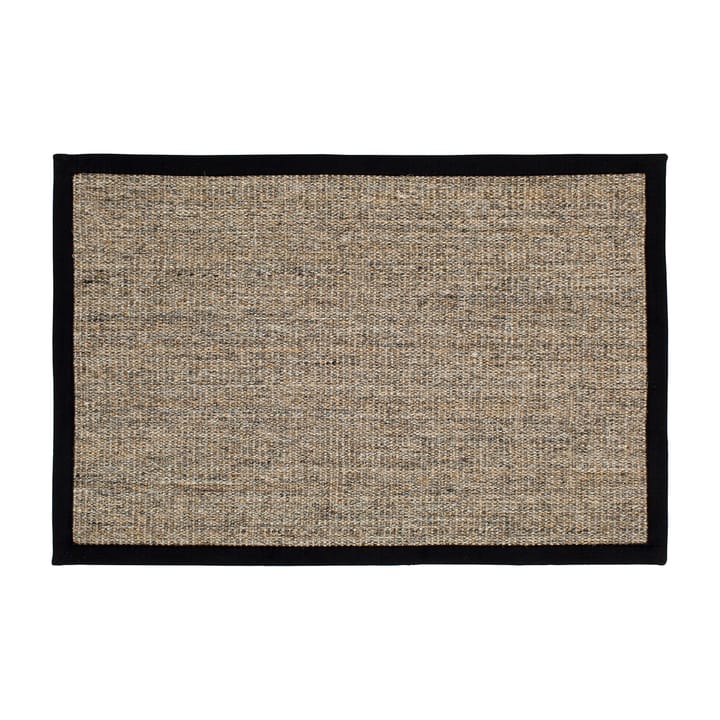 Tapis de porte Sisal Nature-noir - Petit - Dixie