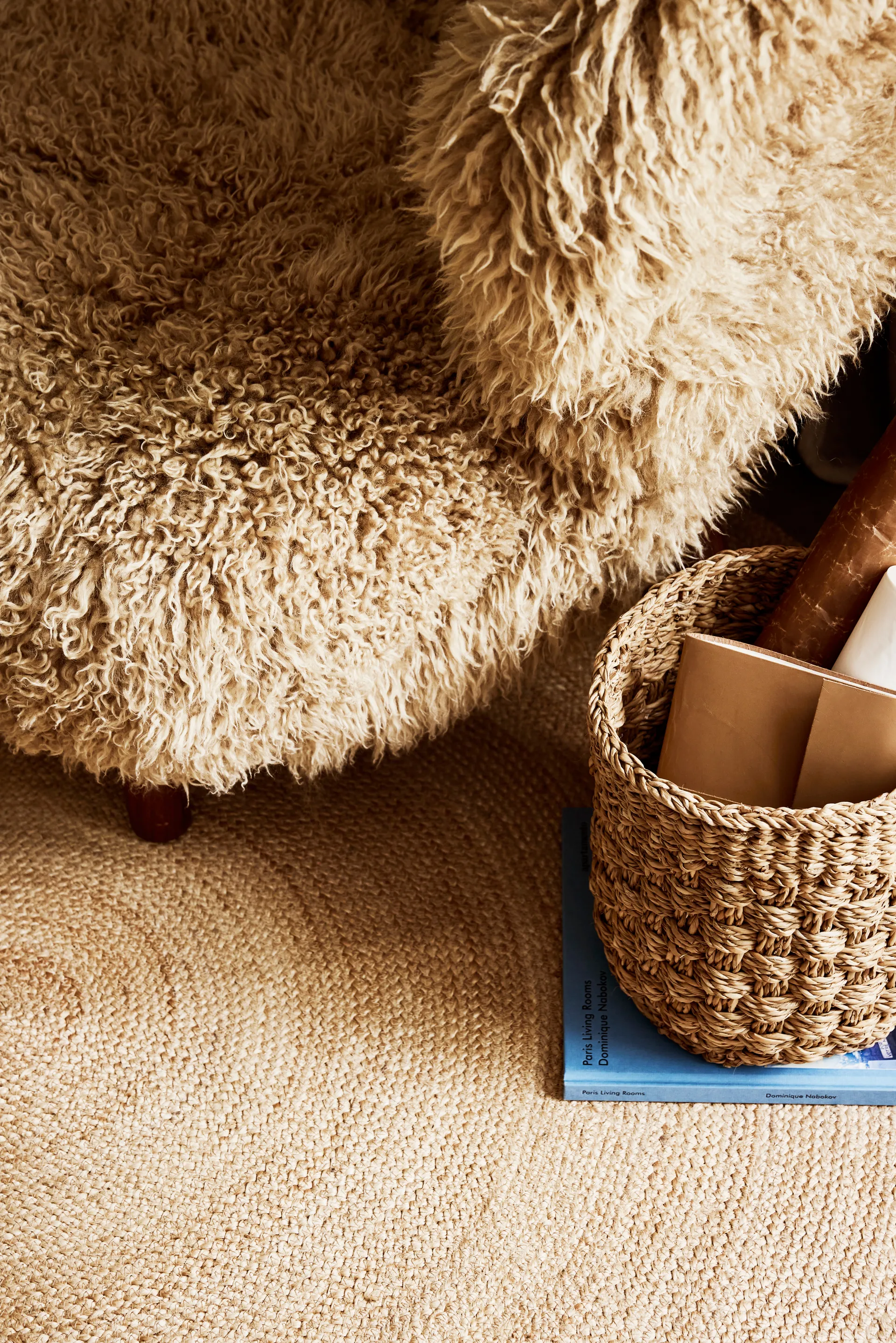 Tapis Elin natural, Ø150 cm Dixie