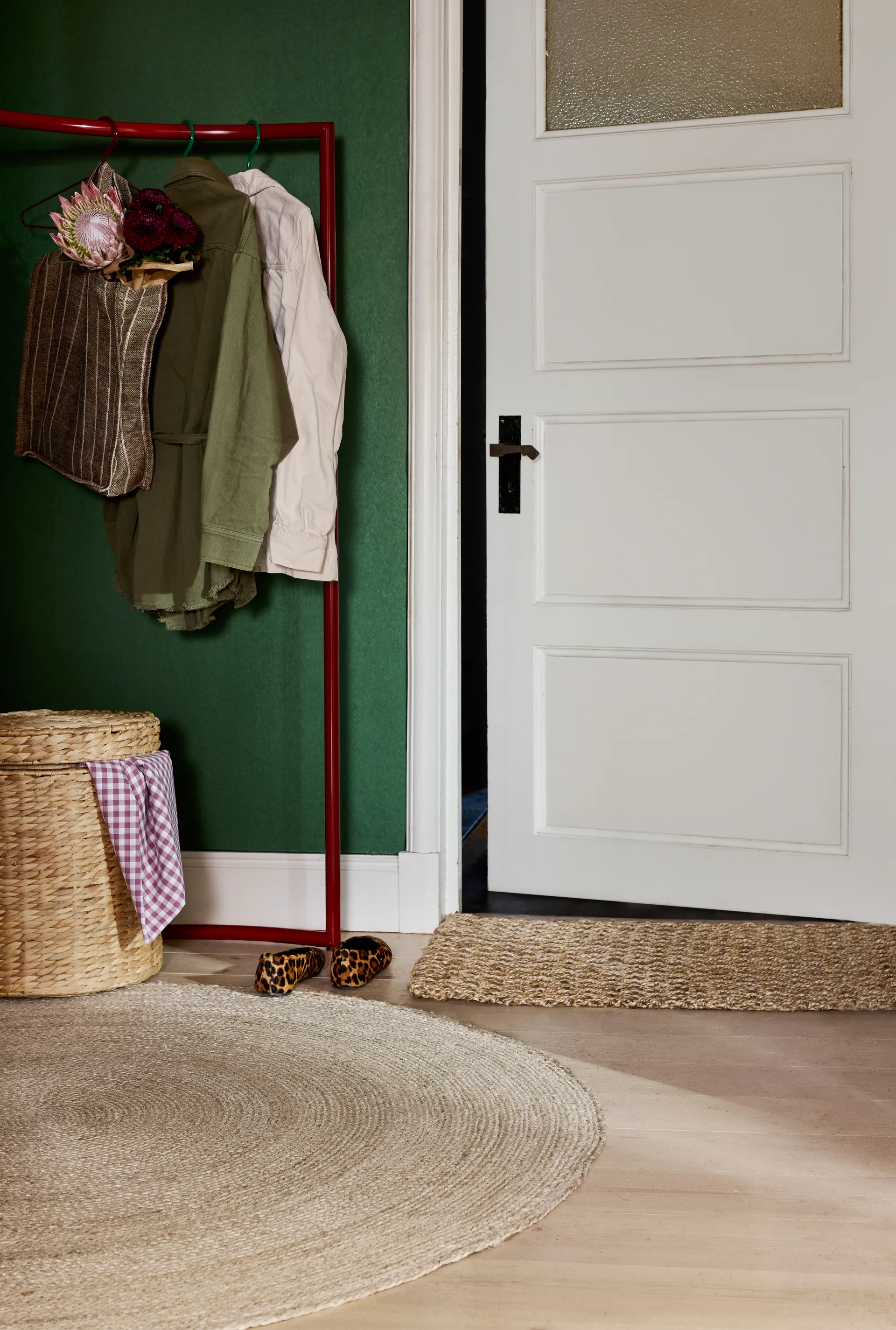 Tapis Elin natural grey, Ø125 cm Dixie