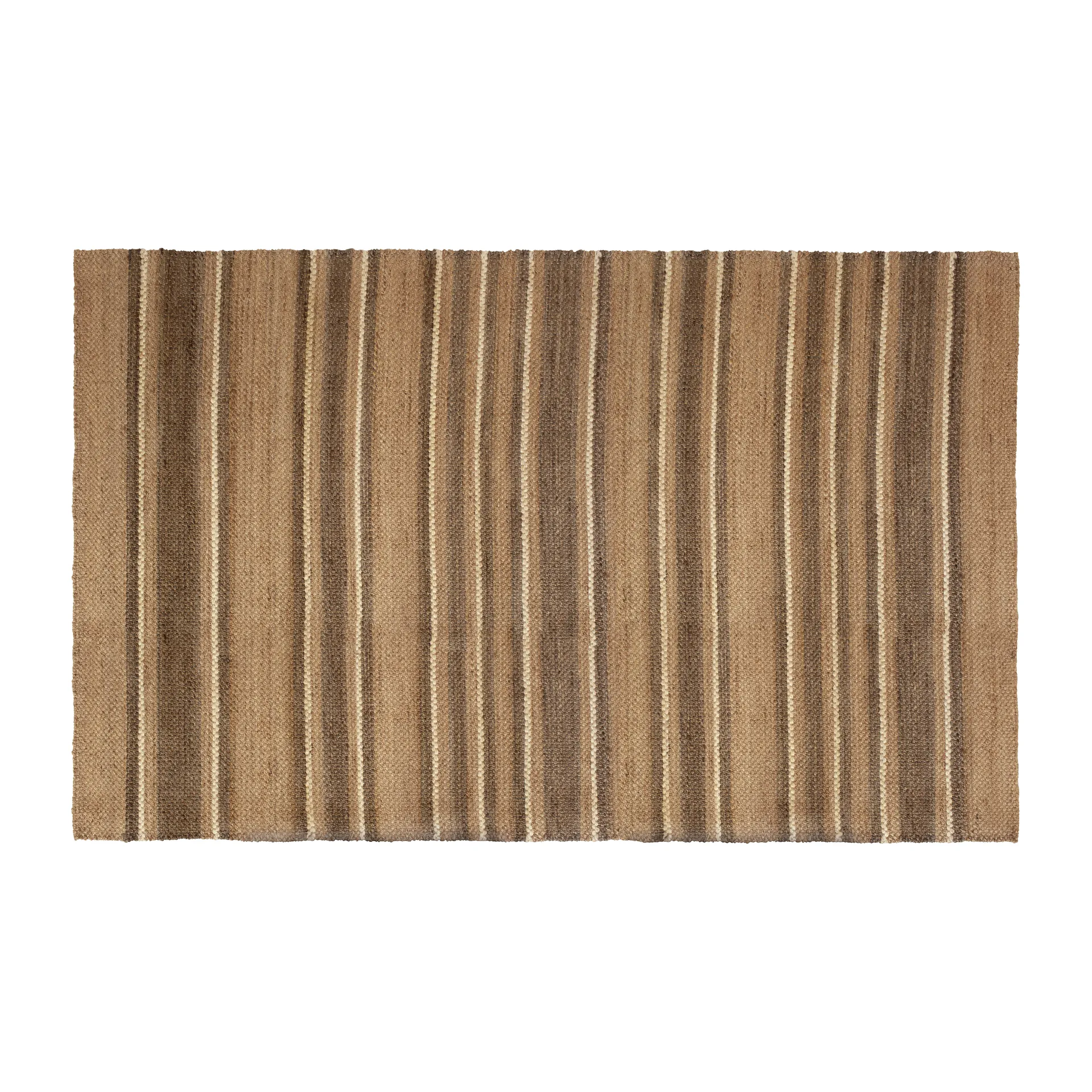 Tapis en jute Fanny striped, Naturel, 190x290 cm Dixie