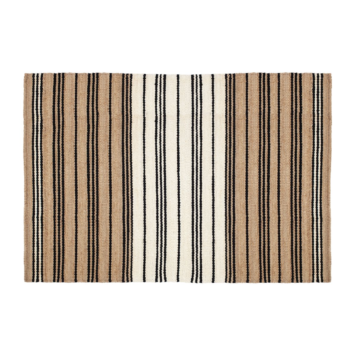 Dixie Tapis en jute rayé Elin 190x290 cm