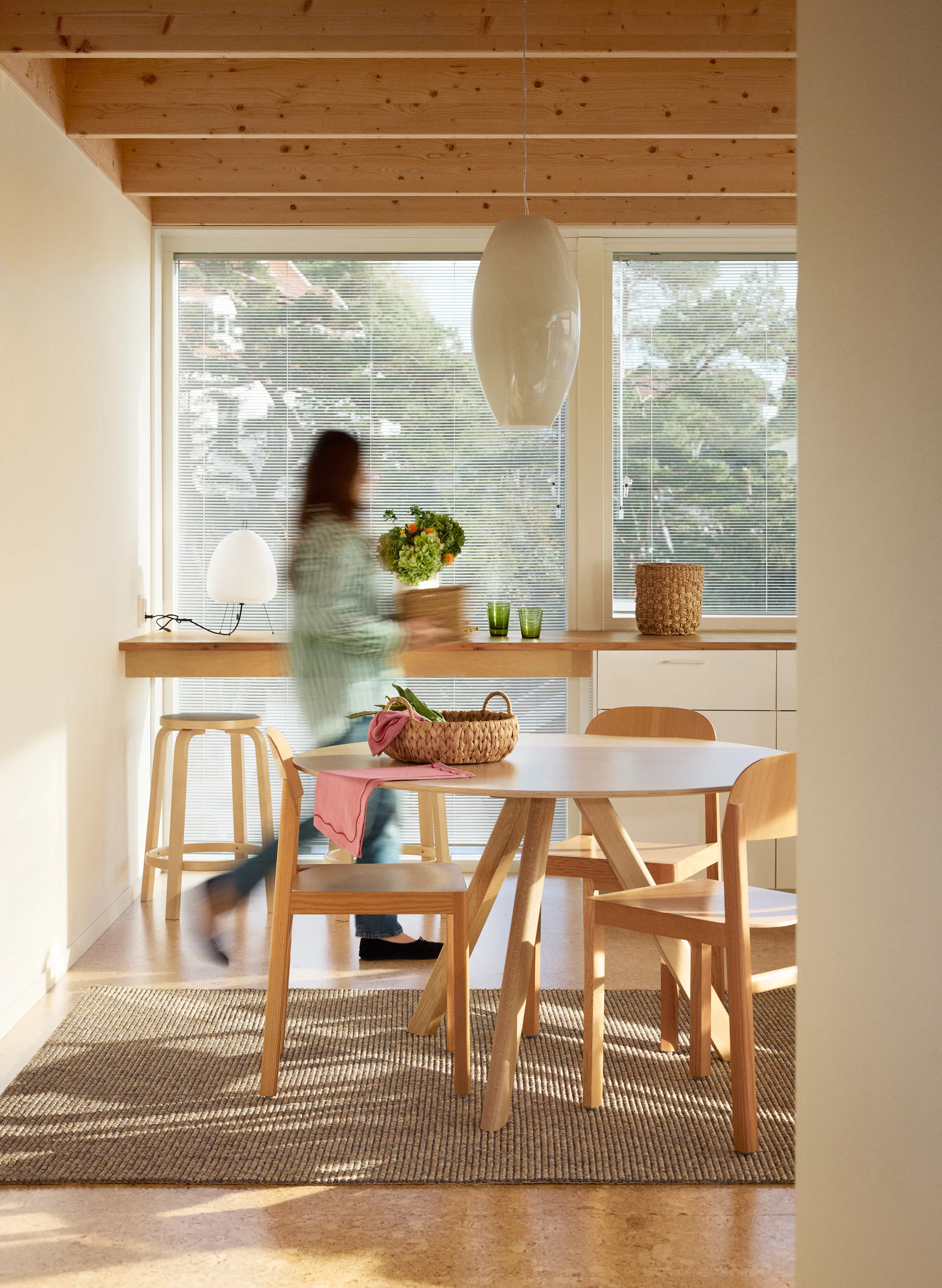 Tapis en sisal Astrid, Naturel, 190x290 cm Dixie