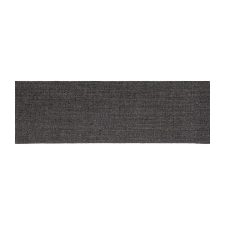Tapis en sisal noir Jenny - 80x250 cm - Dixie