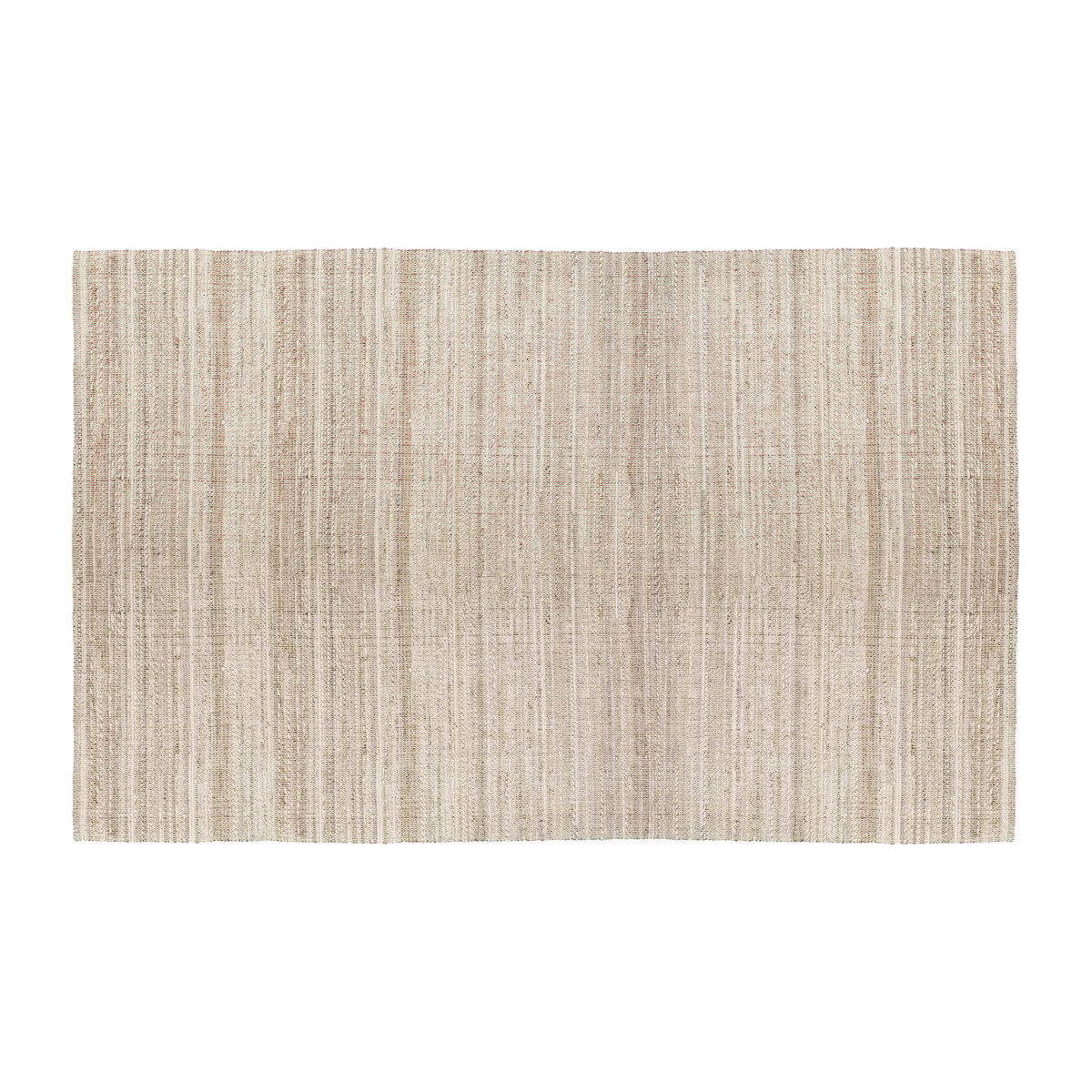 Dixie Tapis Filip White melange, 190x290 cm | Design Scandinave | Tapis épais | Blanc
