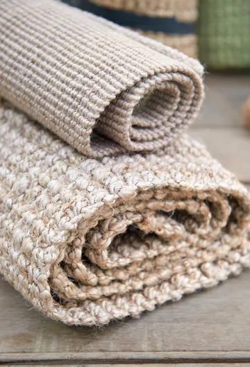 Tapis Fiona gris - 60x90 cm - Dixie