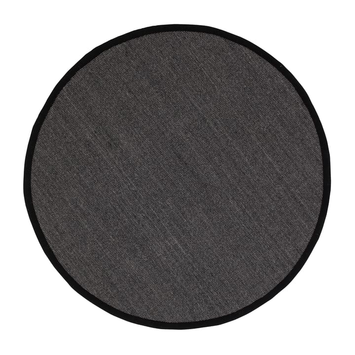 Tapis rond en sisal noir Jenny - Ø150 cm - Dixie