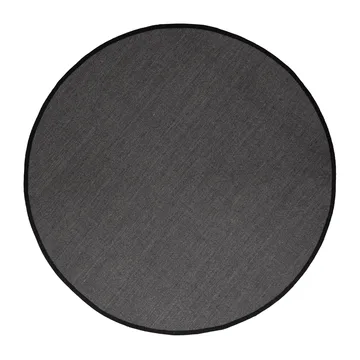 Tapis rond en sisal noir Jenny - Noir Ø250 cm - Dixie
