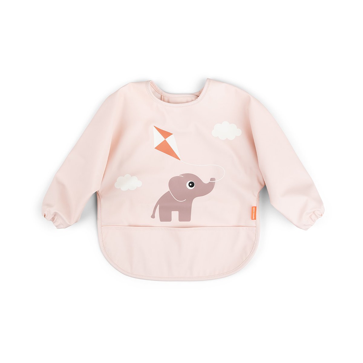 Done by deer Bavoir à manches Playground Poudre | Design Scandinave | Autres ustensiles de cuisine | Beige