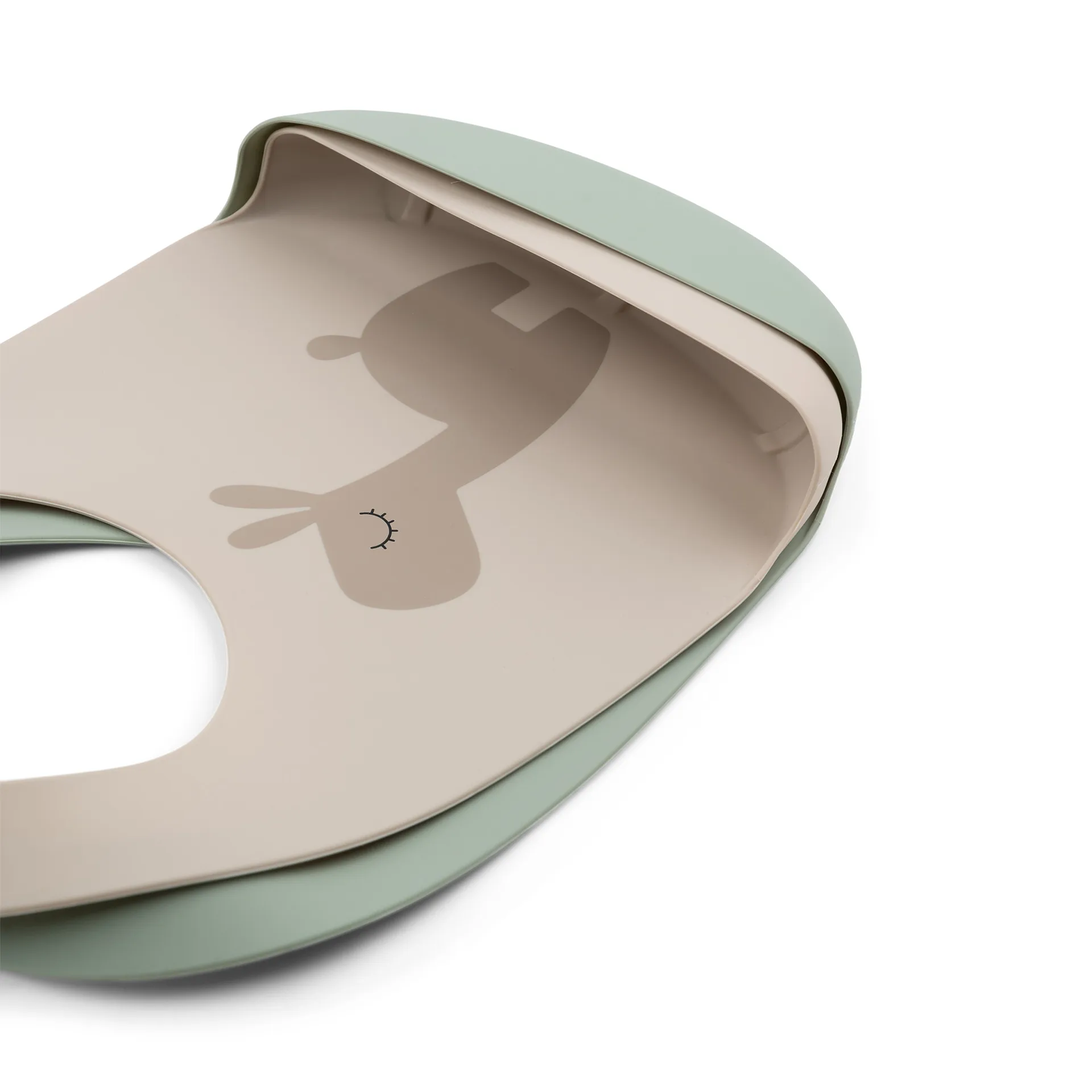 Bavoirs Lalee, lot de 2, Vert sable Done by deer