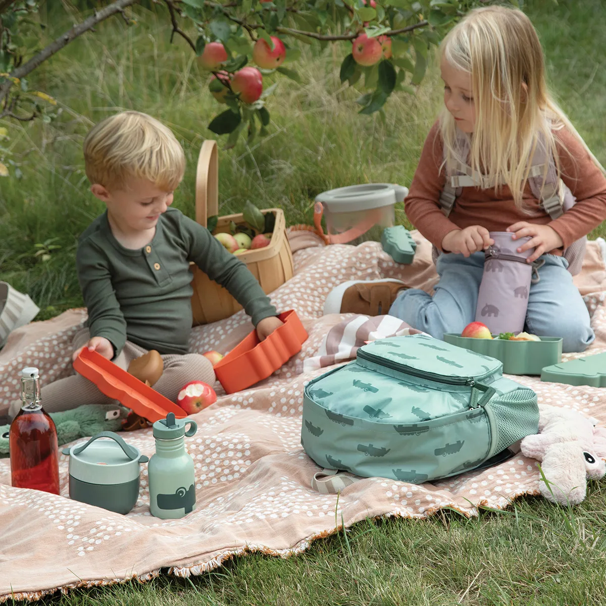 Boîte à lunch Croco Kiddish, Papaye Done by deer