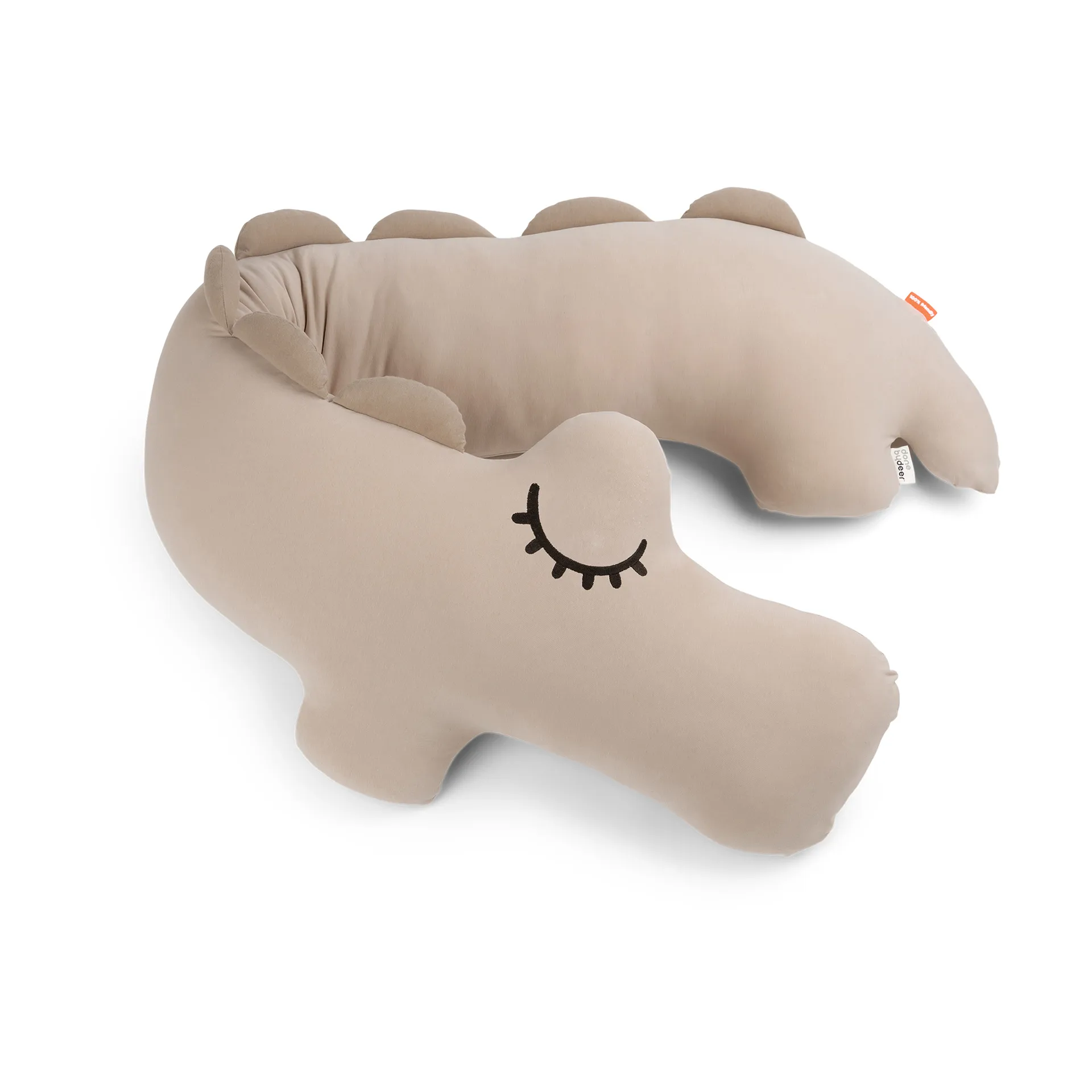 Coussin corporel Croco 36x150 cm, Sable Done by deer