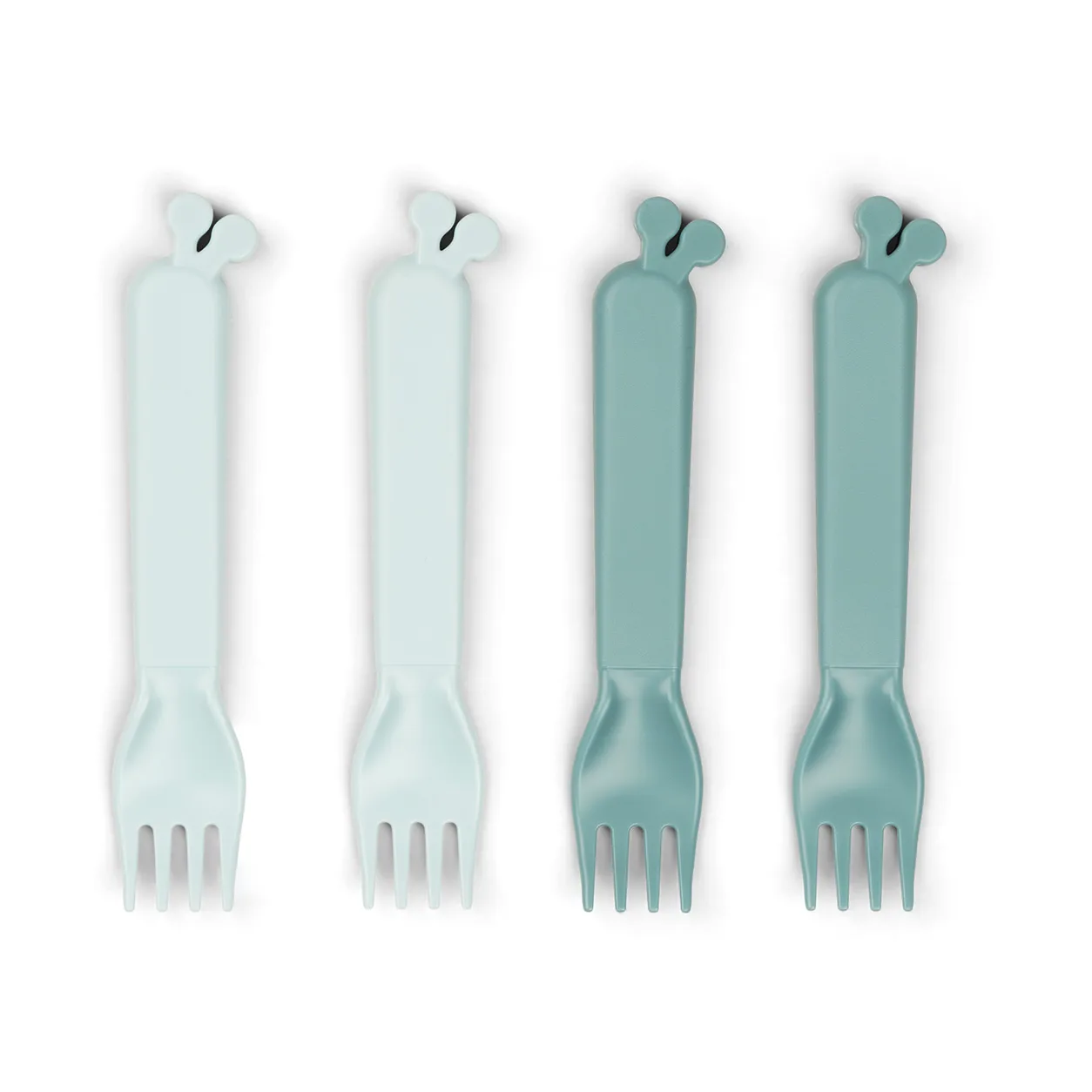 Fourchettes Kiddish Raffi lot de 4, Bleu Done by deer