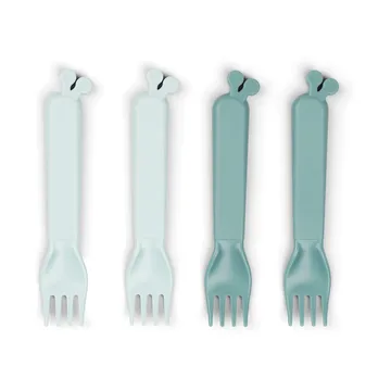 Fourchettes Kiddish Raffi lot de 4 - Bleu - Done by deer