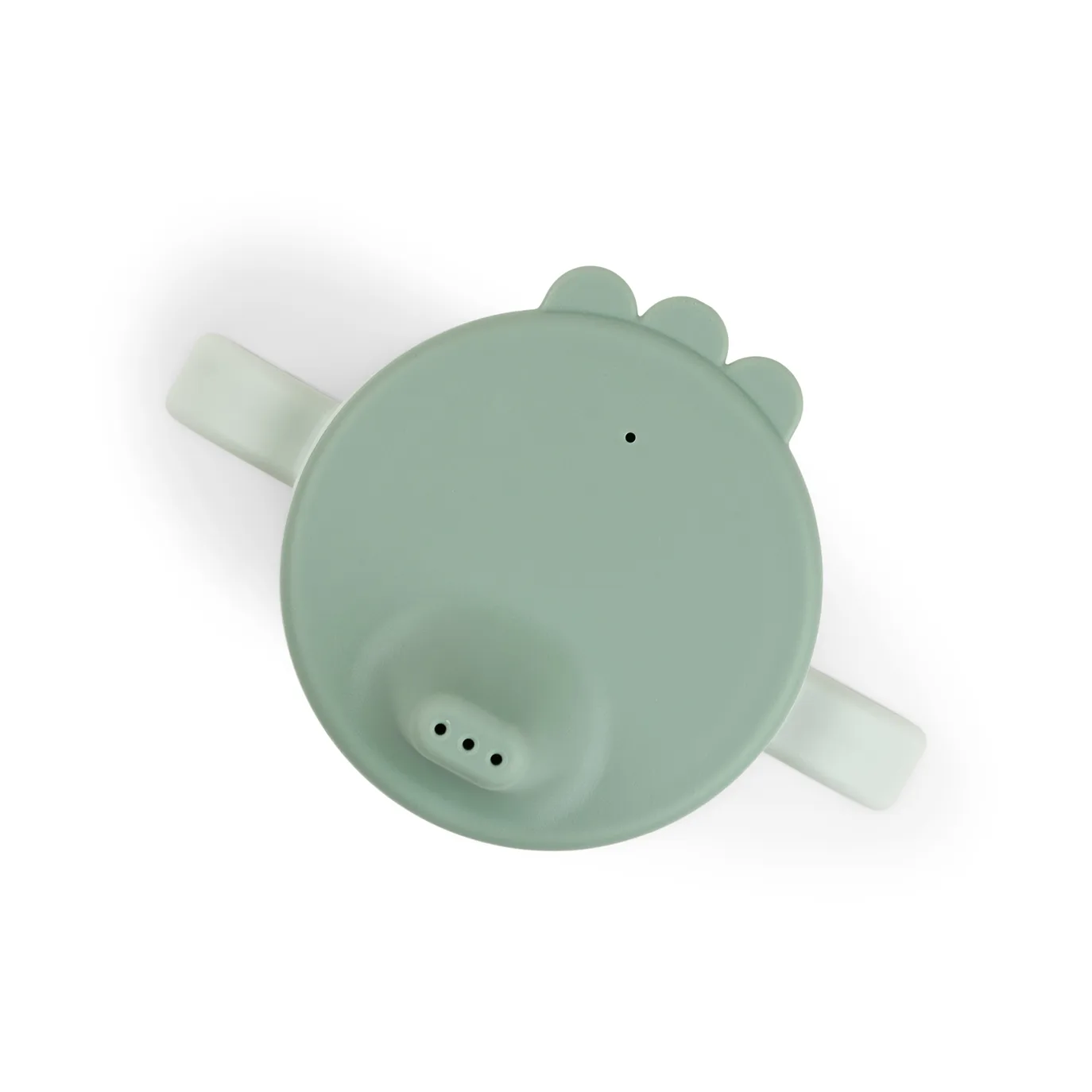 Mug à paille Happy Dots foodie 21,5 cl, Vert Done by deer