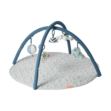Tapis de jeu pour bébé Deer Friends Ø90 cm - Bleu - Done by deer