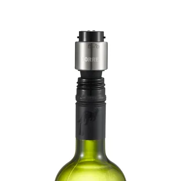 Aérateur et bouchon à vin Verne - Noir - Dorre