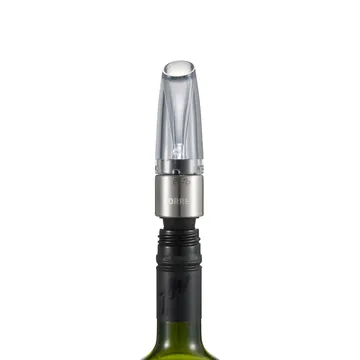 Aérateur et bouchon à vin Verne - Noir - Dorre