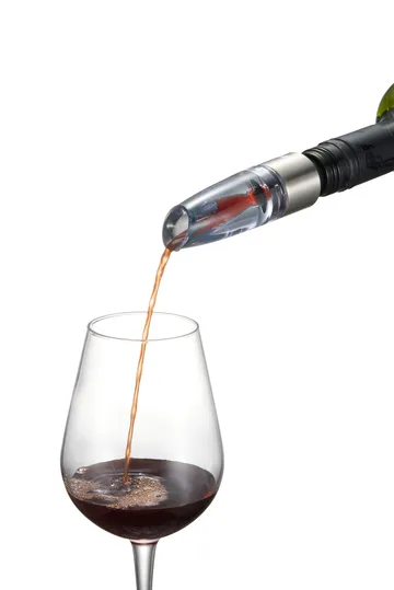 Aérateur et bouchon à vin Verne - Noir - Dorre
