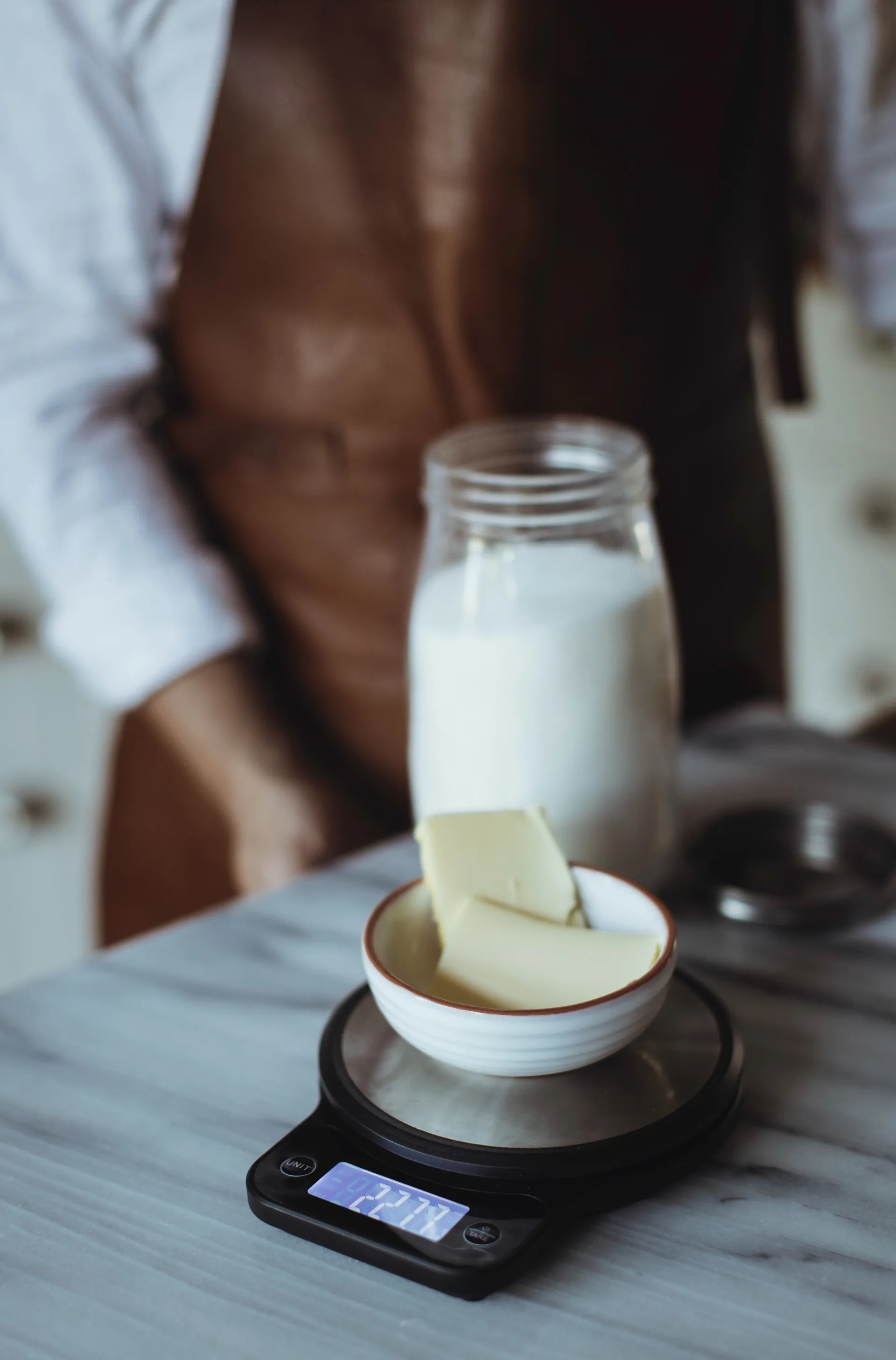 Balance de cuisine Kodi, Acier inoxydable-noir Dorre