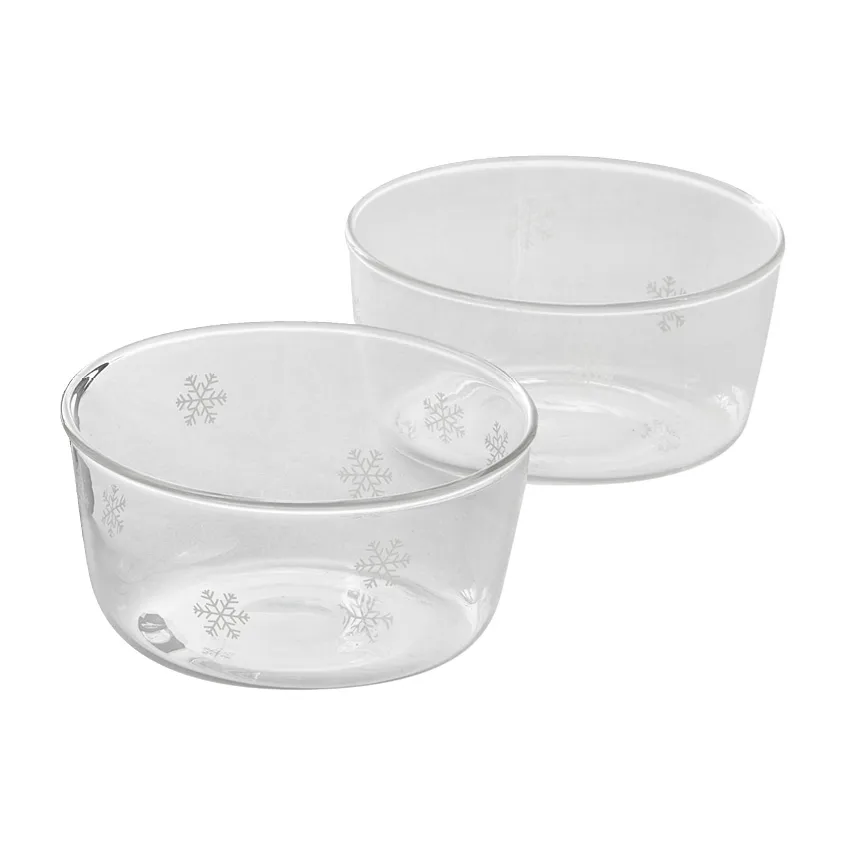 Bol Snöstjärna Ø10 cm 2-pack, Verre Dorre