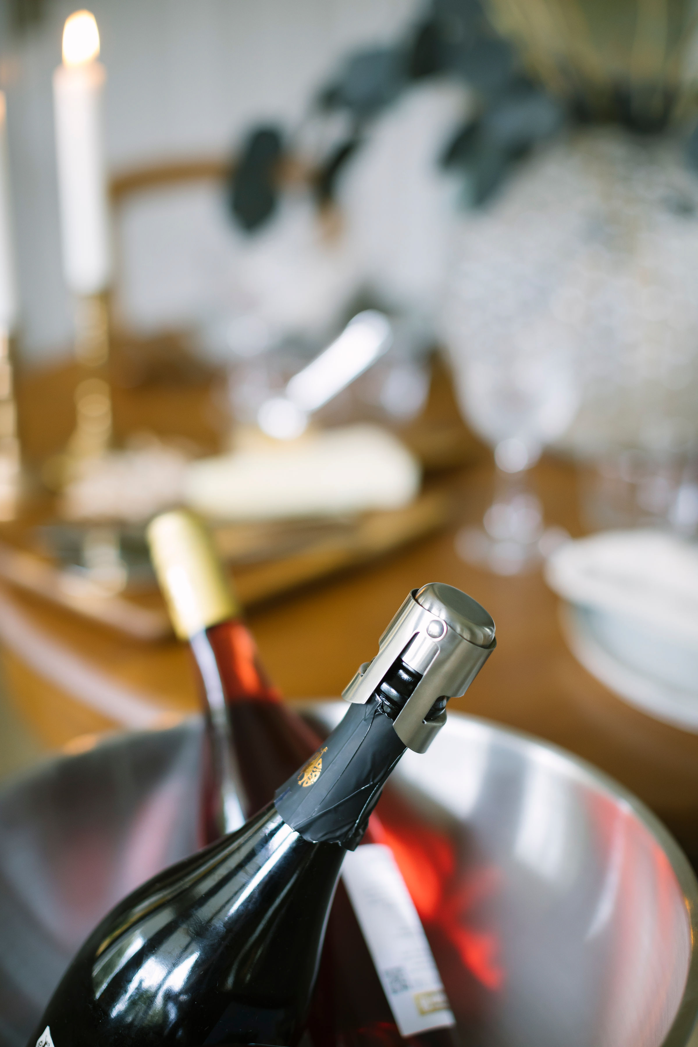SUPRBIRD Bouchon Champagne, 4 Pièces Bouchon Bouteille Vin, Bouchon  Bouteille Réutilisable, Bouchon de Vin en Acier Inoxydable pour Le Champagne  et Les Bouchons de Champagne : : Cuisine et Maison