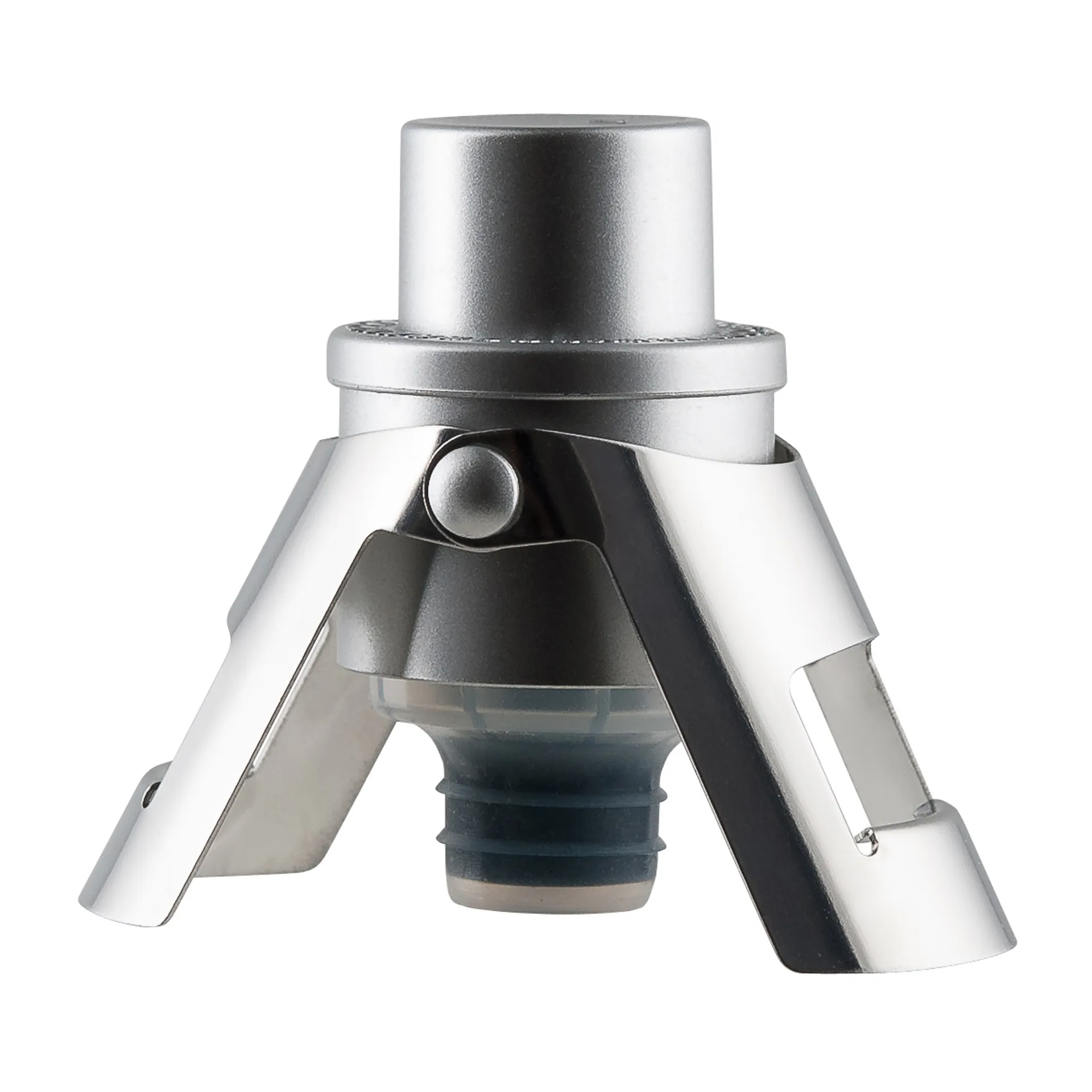 Bouchon à champagne Pump it, Argenté Dorre