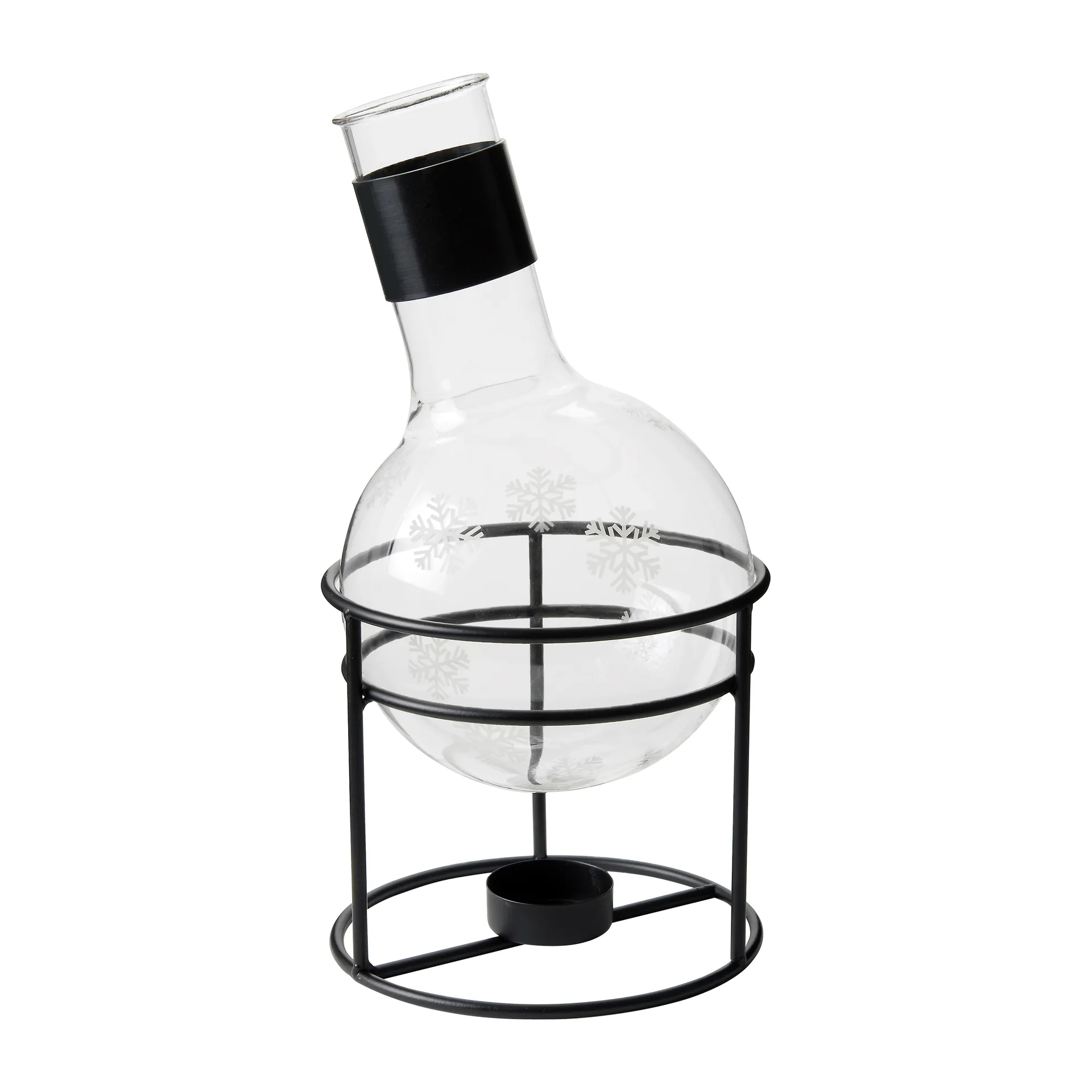 Brûleur à vin chaud SnöEtoile 1,3 L, Verre-Fer Dorre