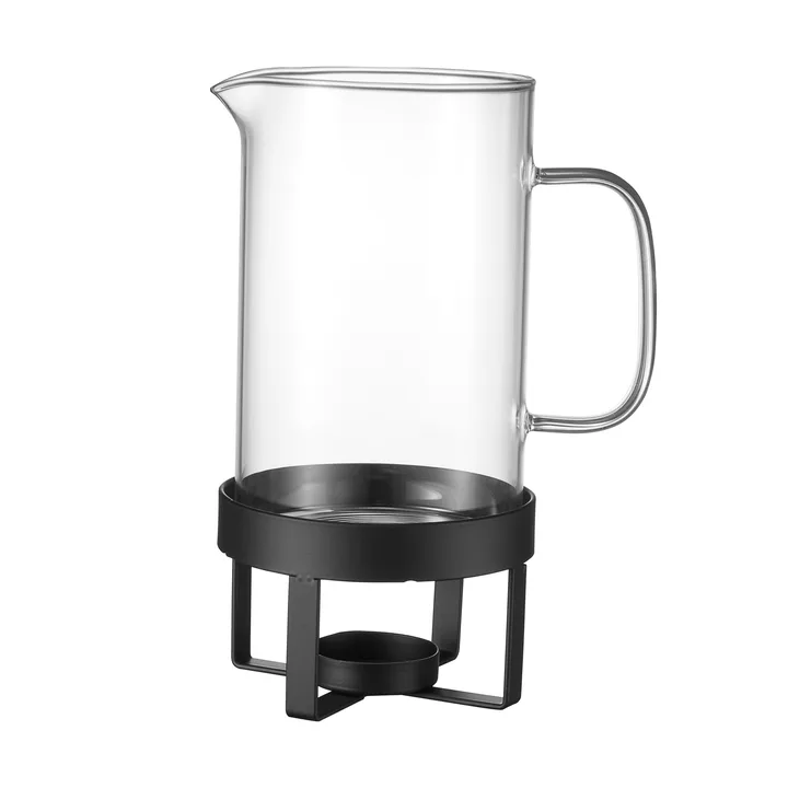 Carafe à glögg Gerry en verre 1,2 L - Noir - Dorre