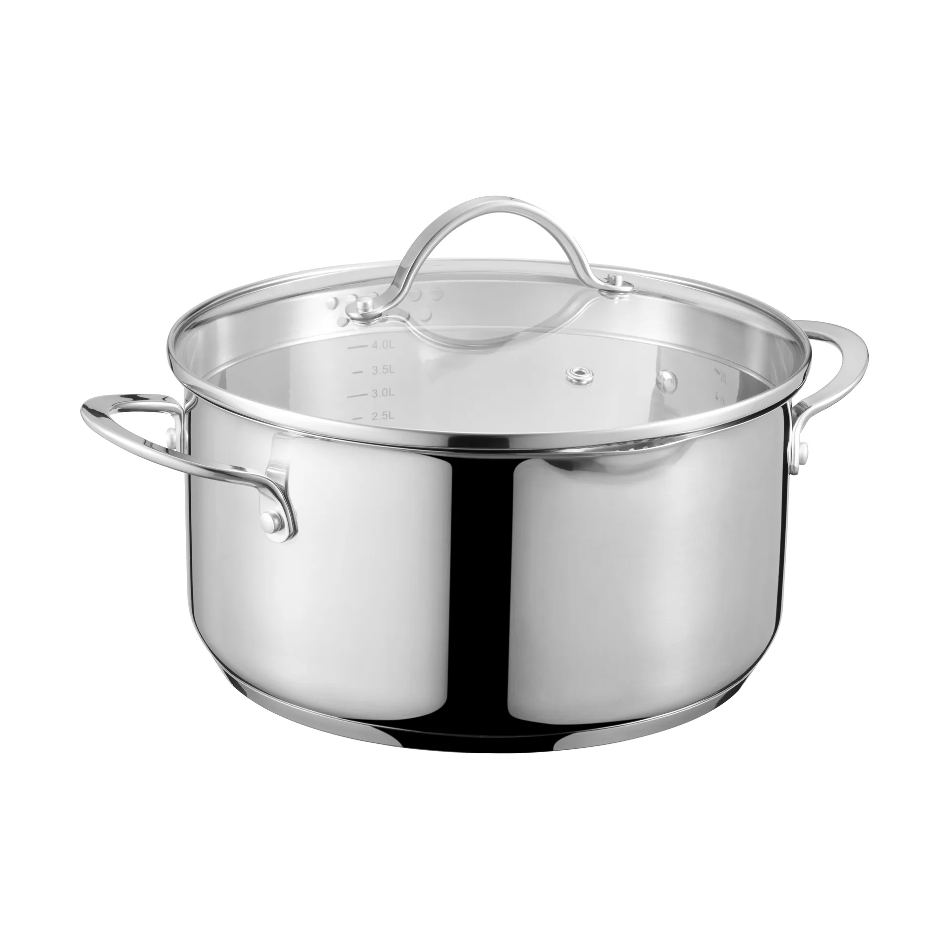 Casserole Kosmo avec couvercle en verre, 5,1 L Dorre