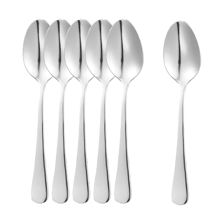 Classic cuillères à café - Acier inoxydable, lot de 6 - Dorre