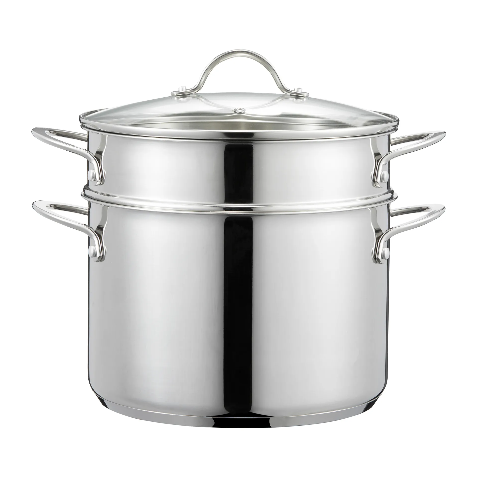 Cocotte à pâtes avec insert Kosmo 7,6 L, Acier inoxydable Dorre