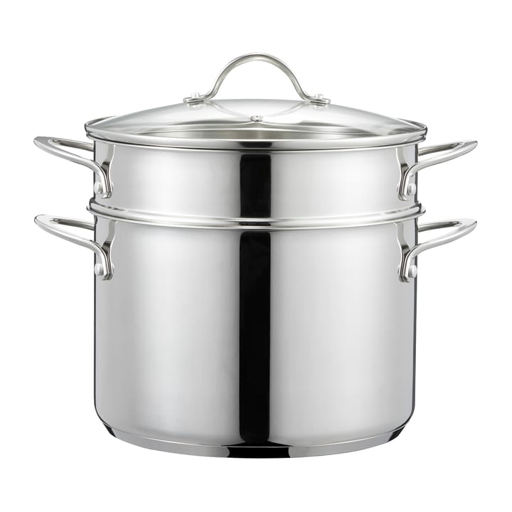 Cocotte à pâtes avec insert Kosmo 7,6 L - Acier inoxydable - Dorre