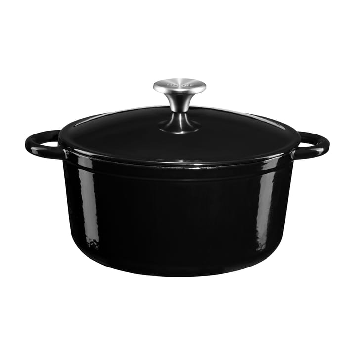 Cocotte en fonte émail Gretl 4 L - Noir - Dorre