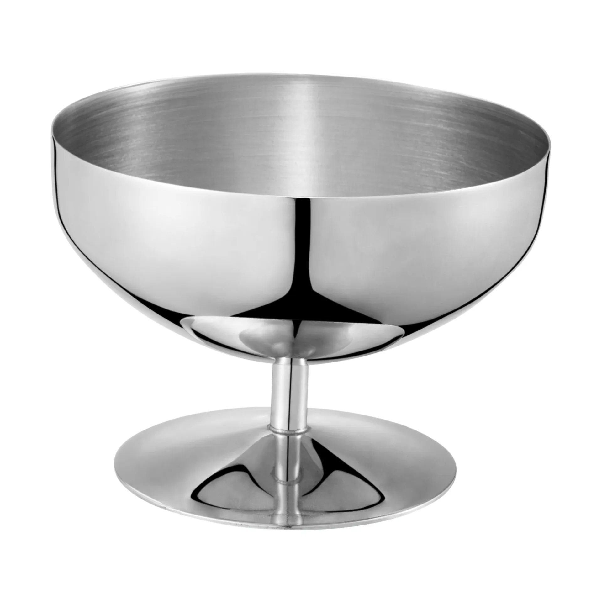 Coupe à dessert/verre à glace, Acier inoxydable, lot de 4, 25 cl Dorre
