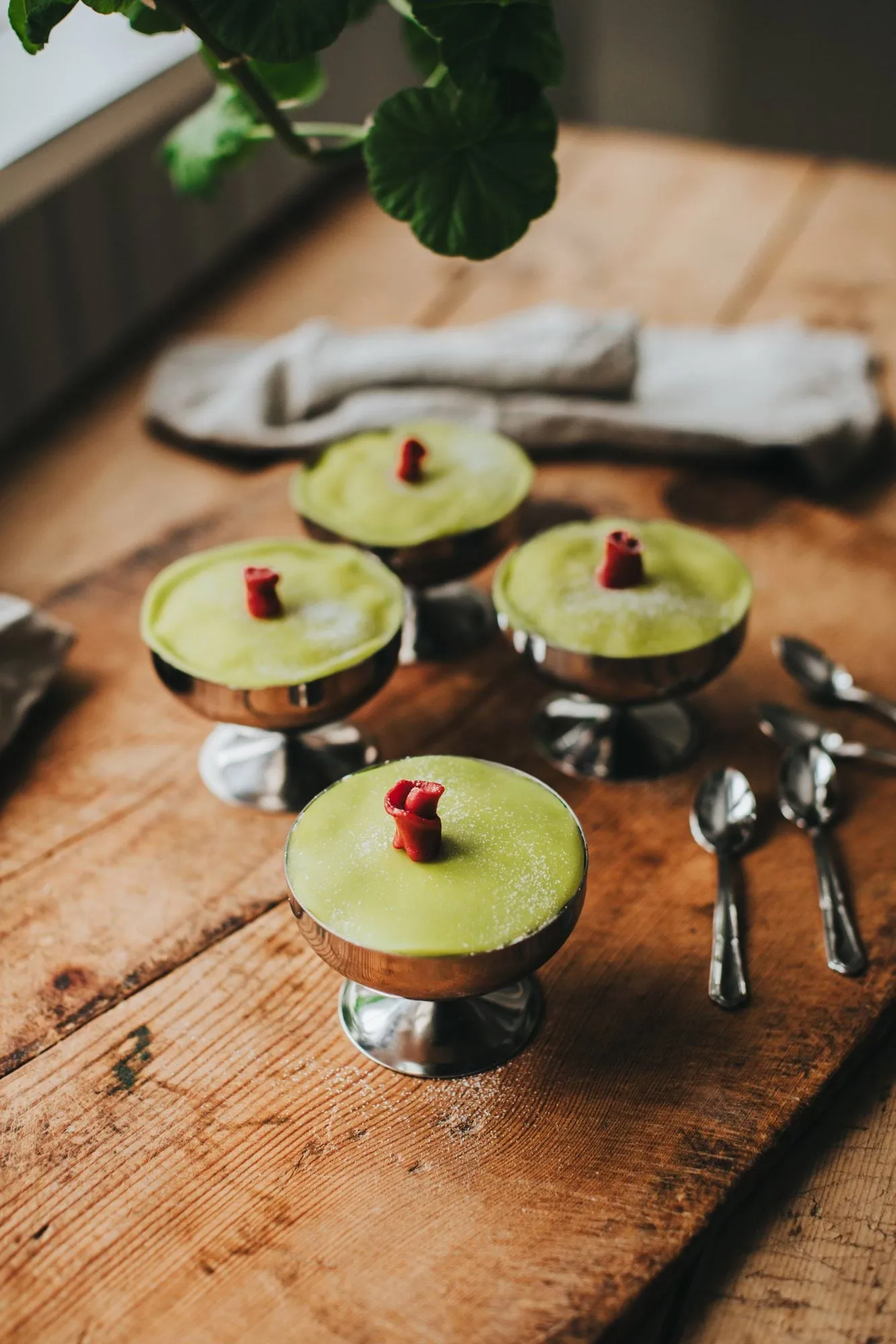 Coupe à dessert/verre à glace, Acier inoxydable, lot de 4, 25 cl Dorre