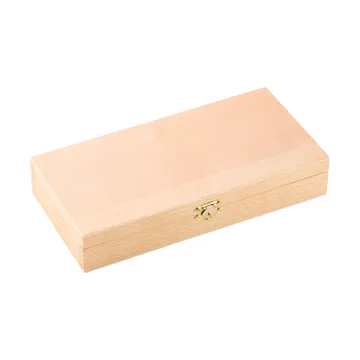Couteau à steak BBQ - Acier inoxydable, lot de 6, boîte en bois d’acacia, 22,5x2 cm - Dorre