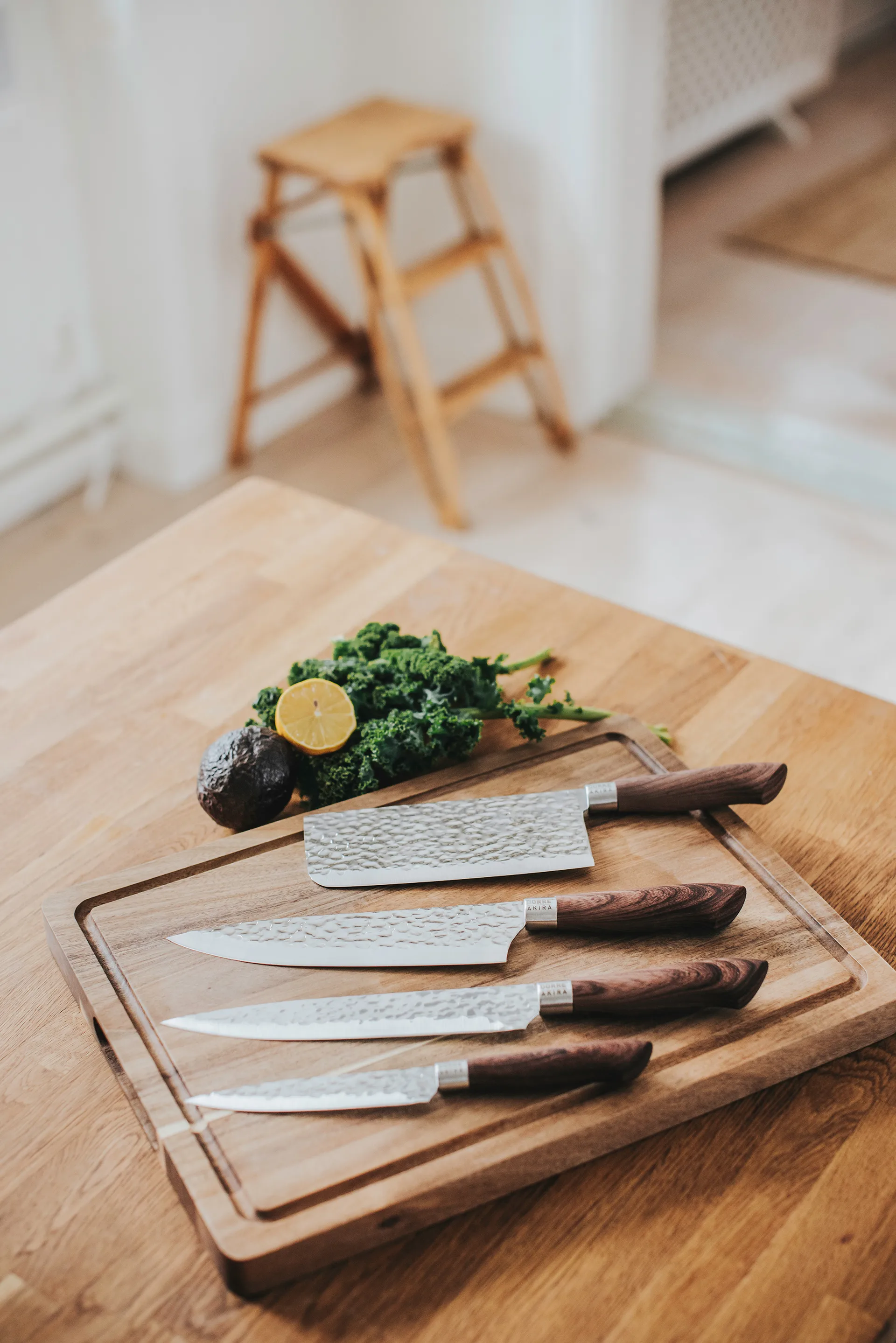 Couteau de chef chinois Akira 30 cm, Brun Dorre